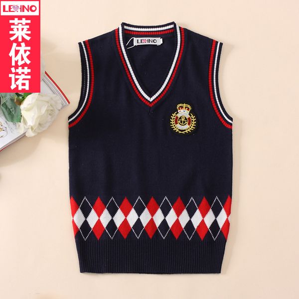 brand lehno fashion boys sweater students school uniform for children knitted sweaters girls sweater vest knitted, White
brand lehno fashion boys sweater students school uniform for children knitted sweaters girls sweater vest knitted, White