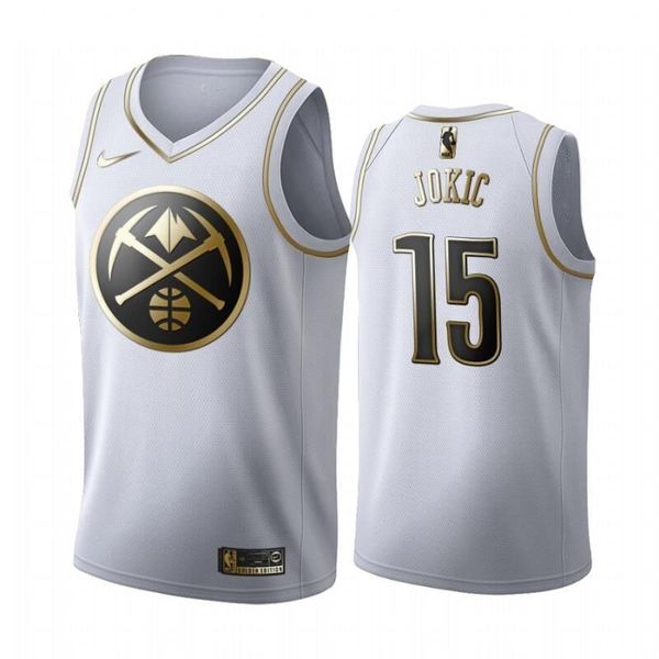 33 jerseys basketball jerseys sports wears s-xxl vest 15 jokic white gold stitched basketball jerseys, Black;white
33 jerseys basketball jerseys sports wears s-xxl vest 15 jokic white gold stitched basketball jerseys, Black;white