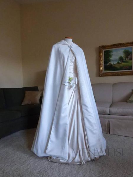 menteau designer jacket winter coats women white wrap ankle length women wedding robe satin with hat bridal cloak
menteau designer jacket winter coats women white wrap ankle length women wedding robe satin with hat bridal cloak