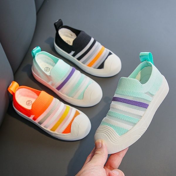 rainbow children's 2020 sneakers sports sports shoes summer mesh flying woven casual non-slip shoes, Black
rainbow children's 2020 sneakers sports sports shoes summer mesh flying woven casual non-slip shoes, Black