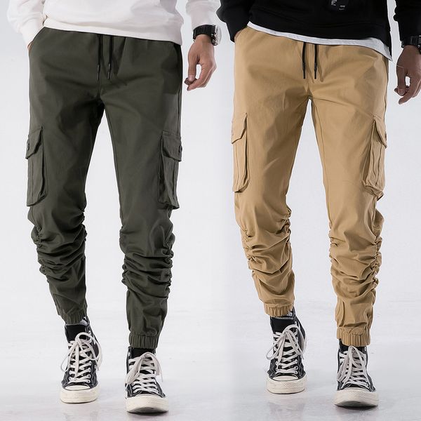 men's pants 2021 autumn men solid sweatpants street hip hop joggers cargo trousers fashion male work out, Black
men's pants 2021 autumn men solid sweatpants street hip hop joggers cargo trousers fashion male work out, Black