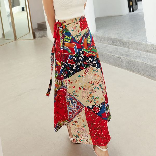 2020 new women high waist polka dots skirt elegant midi length skirts wrap dots chiffon skirt korean fashion, Black
2020 new women high waist polka dots skirt elegant midi length skirts wrap dots chiffon skirt korean fashion, Black