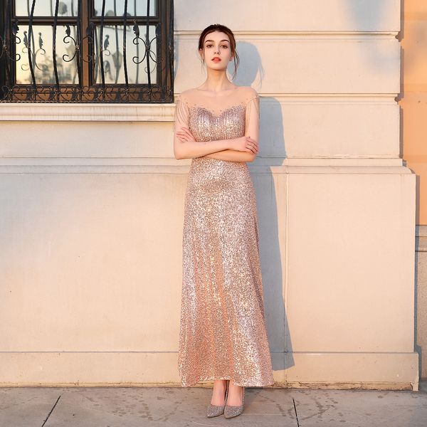 2020 new crystal diamond sequined fishtail long dress performance event banquet etiquette host evening dress, Black;red
2020 new crystal diamond sequined fishtail long dress performance event banquet etiquette host evening dress, Black;red