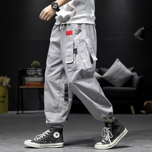 men's pants 2021 men street style fashion pockets harem hip hop streetwear casual sweatpants joggers trousers, Black
men's pants 2021 men street style fashion pockets harem hip hop streetwear casual sweatpants joggers trousers, Black