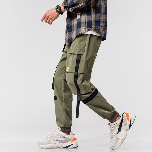 hip hop streetwear спорт карго весна осень рок черного зеленый мужской кармана брюки моды бегунов повседневные скейтборд брюки, Black
hip hop streetwear спорт карго весна осень рок черного зеленый мужской кармана брюки моды бегунов повседневные скейтборд брюки, Black