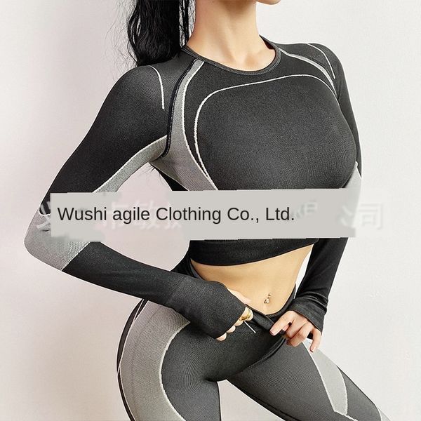 srtry skinny fitness suit women's hollow-out back running sports internet celebrity slimming coat t-shirt short yoga long-sleev, Black
srtry skinny fitness suit women's hollow-out back running sports internet celebrity slimming coat t-shirt short yoga long-sleev, Black