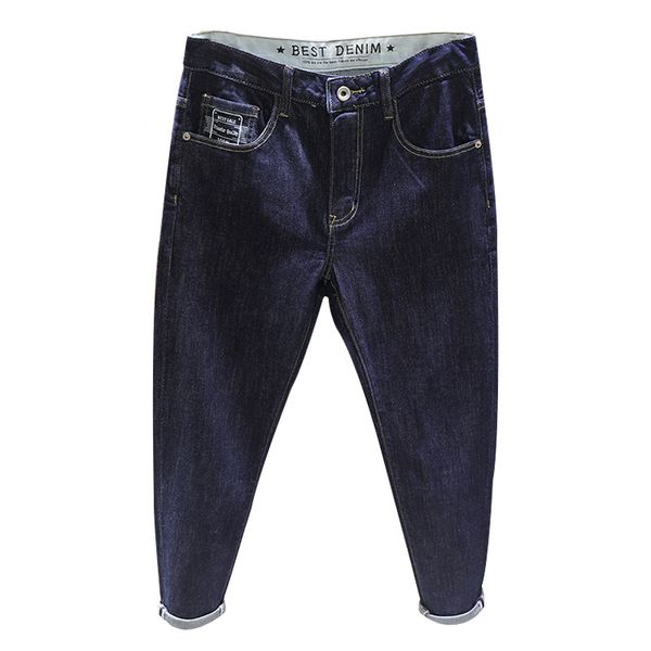 new fashion elastic lightweight straight jeans fashion classic casual style ankle-length jeans mens denim pencil pants trousers, Blue
new fashion elastic lightweight straight jeans fashion classic casual style ankle-length jeans mens denim pencil pants trousers, Blue