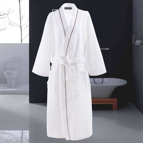 pure cotton nightgown men's and women's cotton waffle lovers waffle bathrobe bathrobe autumn thin l lengthened
pure cotton nightgown men's and women's cotton waffle lovers waffle bathrobe bathrobe autumn thin l lengthened