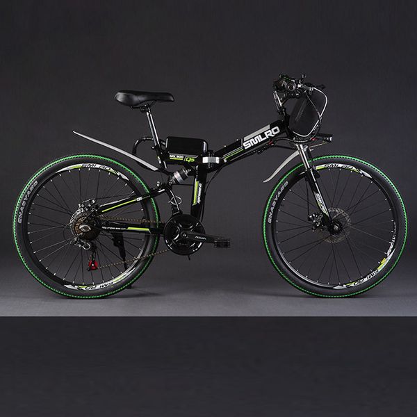 customized mountain motor-driven bicycle 48v15ah500w lithium battery instead of walking assistance ebike folding electric bike, Silver;blue
customized mountain motor-driven bicycle 48v15ah500w lithium battery instead of walking assistance ebike folding electric bike, Silver;blue