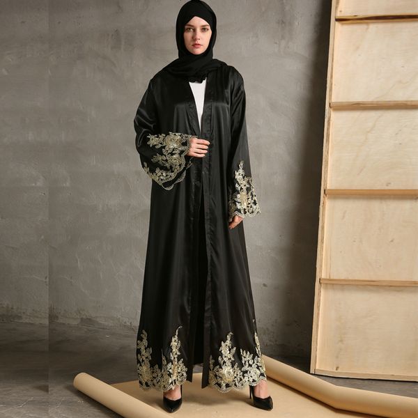 2019 abaya kaftan dubai arabic muslim sequined lace maxi cardigan hijab dress turkish islamic clothing abayas for women robe
2019 abaya kaftan dubai arabic muslim sequined lace maxi cardigan hijab dress turkish islamic clothing abayas for women robe