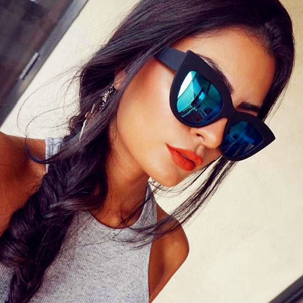vintage cat eye sunglasses women gradient mirror sun glasses trendy festival eyeglass exquisite shady oculos, White;black
vintage cat eye sunglasses women gradient mirror sun glasses trendy festival eyeglass exquisite shady oculos, White;black