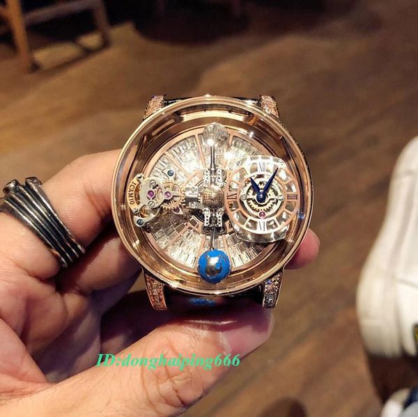 new static version epic x chrono cr7 skeleton diamonds astronomical tourbillon dial swiss quartz mens watch rose gold case designer watches, Slivery;brown
new static version epic x chrono cr7 skeleton diamonds astronomical tourbillon dial swiss quartz mens watch rose gold case designer watches, Slivery;brown