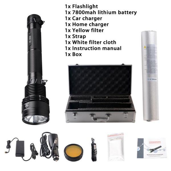 flashlights torches 5 lighting mode xenon super bright h3 uses 7800 mah or 10200 battery for outdoor hunting
flashlights torches 5 lighting mode xenon super bright h3 uses 7800 mah or 10200 battery for outdoor hunting