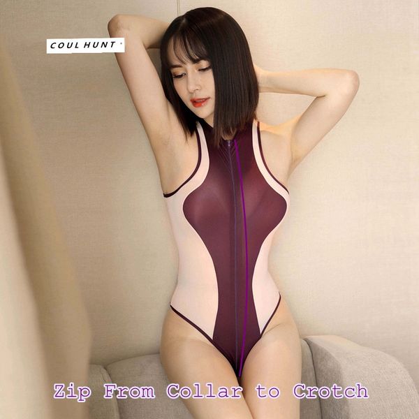 color patchwork one piece bodysuit double zipper open bra erotic cosplay bodysuit secret open crotch catsuit body suit, Black;white
color patchwork one piece bodysuit double zipper open bra erotic cosplay bodysuit secret open crotch catsuit body suit, Black;white