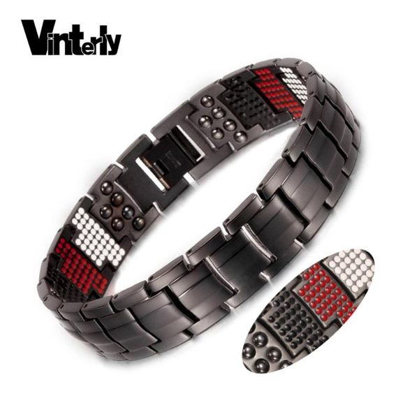 vinterly black bracelet men pure titanium magnetic bracelet for men punk health multi germanium wide bracelets bangles jewellery
vinterly black bracelet men pure titanium magnetic bracelet for men punk health multi germanium wide bracelets bangles jewellery