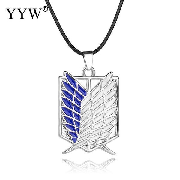 fashion pendant necklace anime attack on titan pendant necklace sliver gold color plated charm chain for man women anime lover, Silver
fashion pendant necklace anime attack on titan pendant necklace sliver gold color plated charm chain for man women anime lover, Silver
