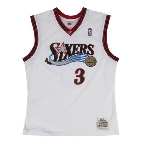 allen iverson mitchell & ness white 2000-01 jersey throwbacks vest stitched basketball jerseys, Gray
allen iverson mitchell & ness white 2000-01 jersey throwbacks vest stitched basketball jerseys, Gray