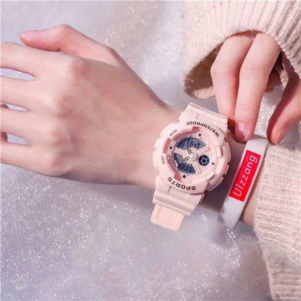 2dexe 2020 new electronic watch korean fashion waterproof multifunctional watch for middle school outdoor sports electronic outdoor sports s, Blue
2dexe 2020 new electronic watch korean fashion waterproof multifunctional watch for middle school outdoor sports electronic outdoor sports s, Blue