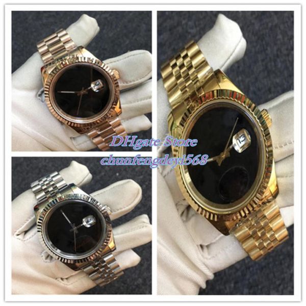 3 colors luxury wristwatches 36mm date rose gold silver black automatic mechanical stainless steel sapphire sport limited men watches, Slivery;brown
3 colors luxury wristwatches 36mm date rose gold silver black automatic mechanical stainless steel sapphire sport limited men watches, Slivery;brown