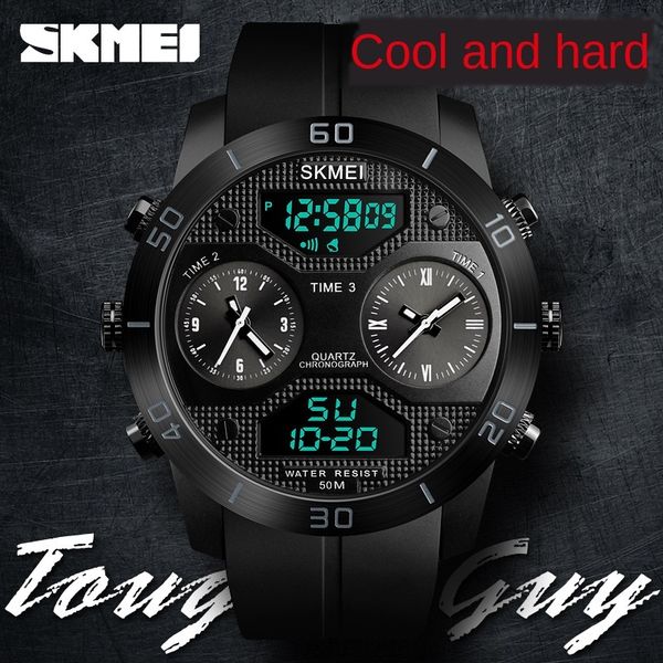 shimei new men's meter waterproof meter business korean fashion fashion three places men's waterproof watch, Blue
shimei new men's meter waterproof meter business korean fashion fashion three places men's waterproof watch, Blue