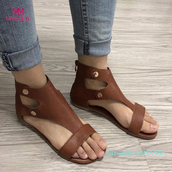 2018 new fashion women shoes ladies summer roman sandals fashion flat roman shoes female casual buckle strap zapatos mujer c02, Black
2018 new fashion women shoes ladies summer roman sandals fashion flat roman shoes female casual buckle strap zapatos mujer c02, Black