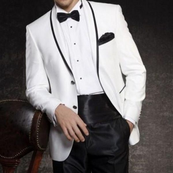 custom made groomsmen one button groom tuxedos shawl lapel men suits wedding/prom man blazer ( jacket+pants+tie ) c366, White;black
custom made groomsmen one button groom tuxedos shawl lapel men suits wedding/prom man blazer ( jacket+pants+tie ) c366, White;black