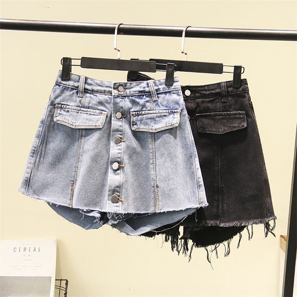 sast6 large size fake two-piece denim skirt 200kg jeans skirt pants fat mm fashionable age-reducing high waist slimming burrs pants, Blue
sast6 large size fake two-piece denim skirt 200kg jeans skirt pants fat mm fashionable age-reducing high waist slimming burrs pants, Blue