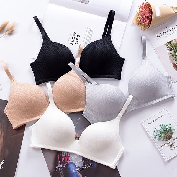 lingerie bra women push up bra bralette wireless breathable solid bras for women black white grey 3/4cup underwear, Red;black
lingerie bra women push up bra bralette wireless breathable solid bras for women black white grey 3/4cup underwear, Red;black