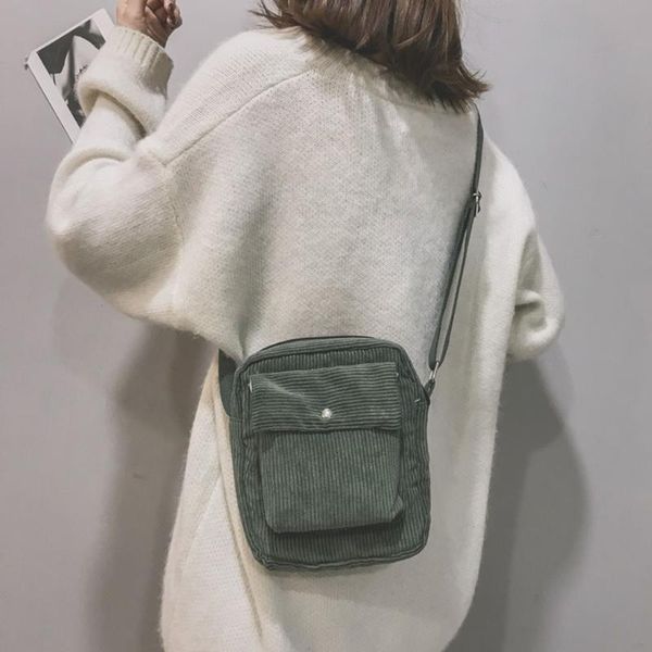 women shoulder bag fashion pure color casual tote outdoor bag corduroy handbag zipper messenger messenger bags sac main femme
women shoulder bag fashion pure color casual tote outdoor bag corduroy handbag zipper messenger messenger bags sac main femme