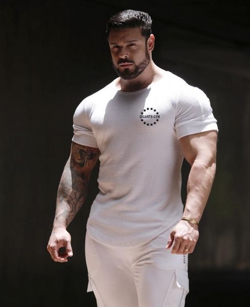 summer 2020 new selling men's large short sleeve solid color loose t-shirt cotton elastic fashion, White;black
summer 2020 new selling men's large short sleeve solid color loose t-shirt cotton elastic fashion, White;black