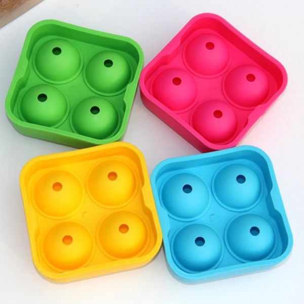 ice cube mold silicone ice hockey maker 4 hole sphere mould wine ice tray creative kitchen tools 4 colors
ice cube mold silicone ice hockey maker 4 hole sphere mould wine ice tray creative kitchen tools 4 colors
