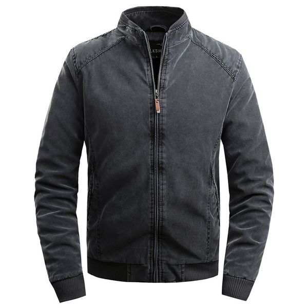 2020 new autumn and winter men jacket stand collar simple casual jacket men solid color plus velvet warm long sleeve jaket, Black;brown
2020 new autumn and winter men jacket stand collar simple casual jacket men solid color plus velvet warm long sleeve jaket, Black;brown
