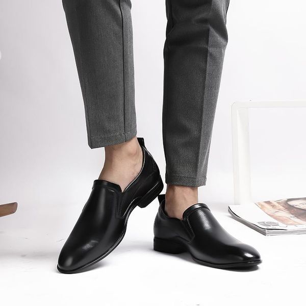men dress shoes 100% genuine leather black italian fashion business oxford shoes wedding party footwear big size 48
men dress shoes 100% genuine leather black italian fashion business oxford shoes wedding party footwear big size 48