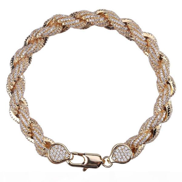 gold silver color plated iced out twisted and oval link bracelet micro pave zircon men women bracelets bling party jewelry, Black
gold silver color plated iced out twisted and oval link bracelet micro pave zircon men women bracelets bling party jewelry, Black