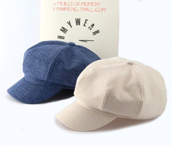 designer octagonal hat female adjustable cotton and linen small fragrance wind beret with brim thin section painter hat female, Blue;gray
designer octagonal hat female adjustable cotton and linen small fragrance wind beret with brim thin section painter hat female, Blue;gray