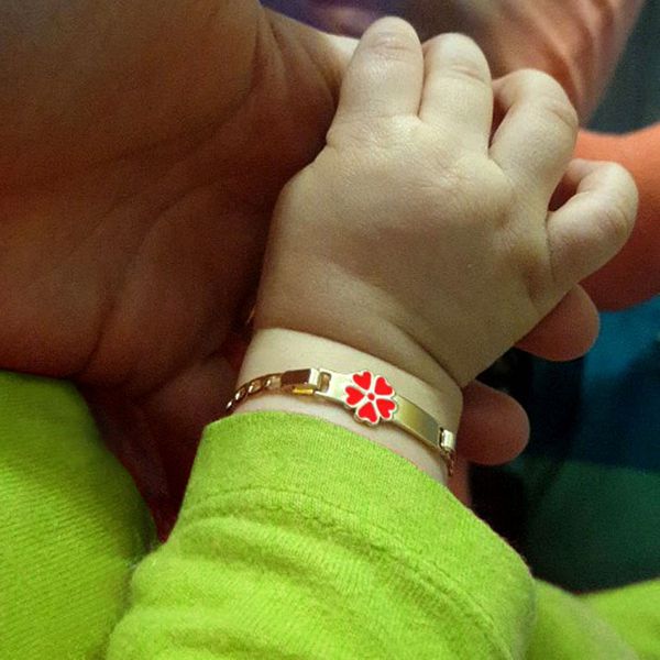 red flower kids bracelet gold baby jewelry children christmas gift braclet accesorios bebe bangle bebek bilezik b0929, Black
red flower kids bracelet gold baby jewelry children christmas gift braclet accesorios bebe bangle bebek bilezik b0929, Black