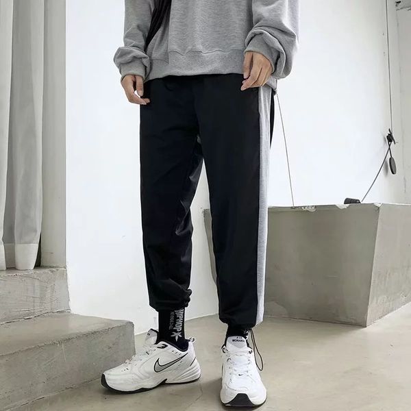 korean mens sweatpants hip hop rap man gyms fitness bodybuilding joggers workout trousers men casual cotton loose pants, Black
korean mens sweatpants hip hop rap man gyms fitness bodybuilding joggers workout trousers men casual cotton loose pants, Black