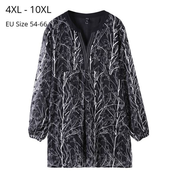 plus size 10xl 9xl 8xl 7xl 6xl women long sleeves blouse print chiffon v neck vintange clothing femme elegant for mujer, White
plus size 10xl 9xl 8xl 7xl 6xl women long sleeves blouse print chiffon v neck vintange clothing femme elegant for mujer, White