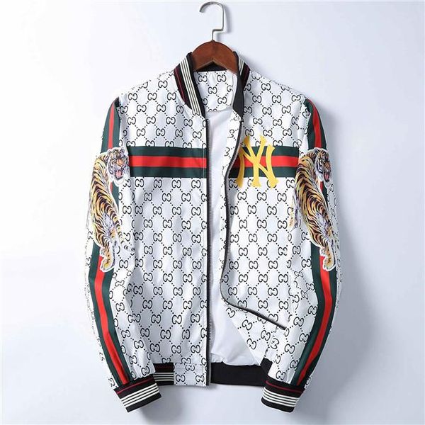 fashion designer jacket windbreaker long sleeve mens jackets hoodie clothing zipper with animal letter pattern plus size clothes, Black;brown
fashion designer jacket windbreaker long sleeve mens jackets hoodie clothing zipper with animal letter pattern plus size clothes, Black;brown