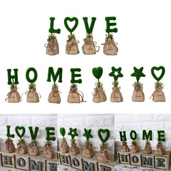 12x rustic letters artificial bonsai sack simulation flowers garden ornament
12x rustic letters artificial bonsai sack simulation flowers garden ornament