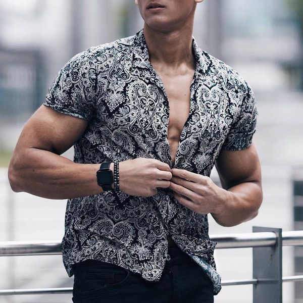 2020 мужские рубашки платья вскользь коротким рукавом рубашки printed slim fit мужские рубашки бренда мужской одежды soft комфортная street, White;black
2020 мужские рубашки платья вскользь коротким рукавом рубашки printed slim fit мужские рубашки бренда мужской одежды soft комфортная street, White;black
