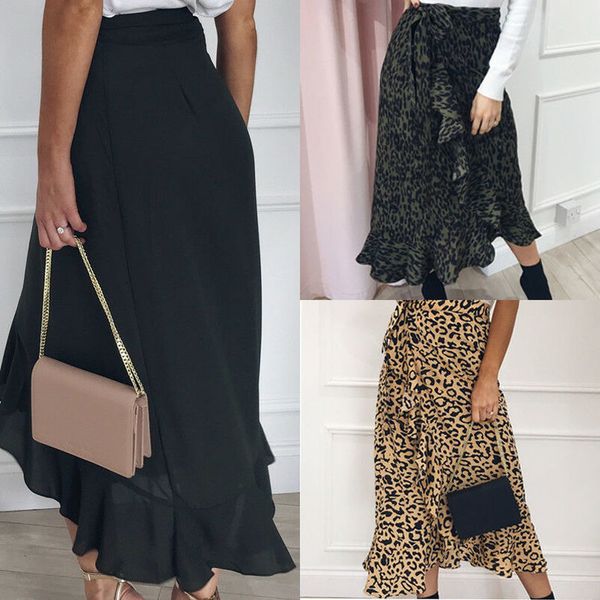 womens high waist leopard print wrap over aysmmetric skirt pair ol office ladies stylish daily fashion casual bow, Black
womens high waist leopard print wrap over aysmmetric skirt pair ol office ladies stylish daily fashion casual bow, Black