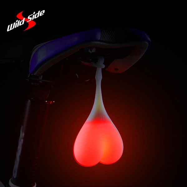 new heart shape bike light silicone gel bicycle saddle light rainproof waterproof night riding cycling rear warn back lamp
new heart shape bike light silicone gel bicycle saddle light rainproof waterproof night riding cycling rear warn back lamp
