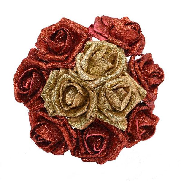 5 / 10шт блеск золота искусственное пены rose flowers diy красное золото венок свадебный букет для свадебных дома садовые украшения
5 / 10шт блеск золота искусственное пены rose flowers diy красное золото венок свадебный букет для свадебных дома садовые украшения