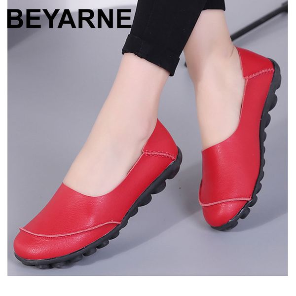 beyarne womanshoes стиль моды весны большого размер 35-44 из натуральной кожи квартиры бездельники скольжения на женскую обувь sapatos femin, Black
beyarne womanshoes стиль моды весны большого размер 35-44 из натуральной кожи квартиры бездельники скольжения на женскую обувь sapatos femin, Black