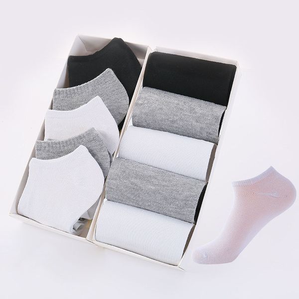 5/10/20 pairs men solid color cotton ship socks thin short tube odor proof socks male fashionable, Black
5/10/20 pairs men solid color cotton ship socks thin short tube odor proof socks male fashionable, Black
