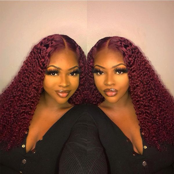 Burgundy Red Curly 360 Lace Frontal Human Hair Wig For Black Women Long Preplucked Colored Lace Front Wigs Human Hair
Burgundy Red Curly 360 Lace Frontal Human Hair Wig For Black Women Long Preplucked Colored Lace Front Wigs Human Hair