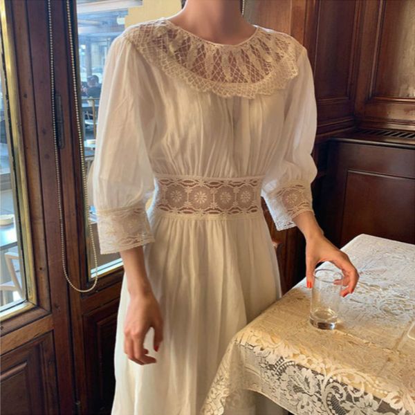women summer long lace dress transparent a- line vestidos slim waist robe femme ete white sukienki plus size sommerkleid jurken, Black;gray
women summer long lace dress transparent a- line vestidos slim waist robe femme ete white sukienki plus size sommerkleid jurken, Black;gray