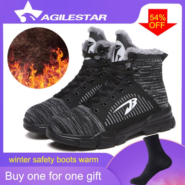 work shoes safety boots man toe breathable non slip light weight fashionable anti smashing puncture proof ourdoors high cut, Black 
work shoes safety boots man toe breathable non slip light weight fashionable anti smashing puncture proof ourdoors high cut, Black