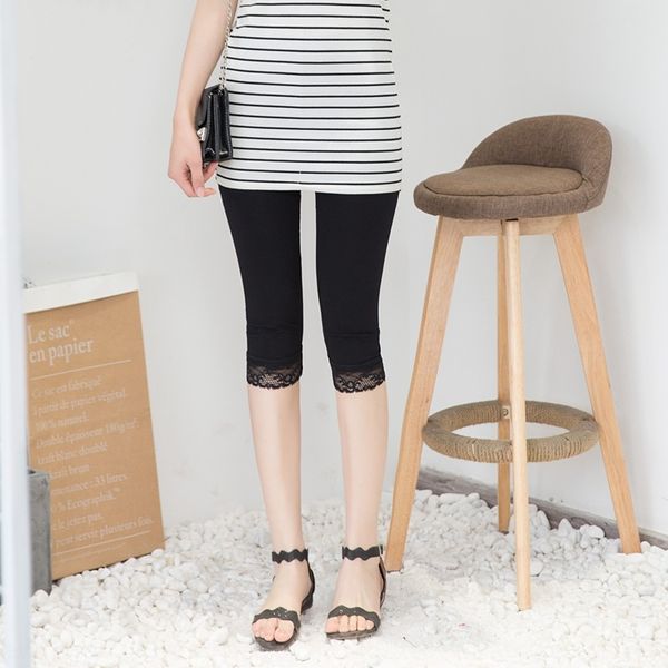 тонкие модальные плотные узкие брюки большого размера капри женские lace tightsleggings леггинсы стрейч верхней одежды похудение кружева обр, Black 
тонкие модальные плотные узкие брюки большого размера капри женские lace tightsleggings леггинсы стрейч верхней одежды похудение кружева обр, Black